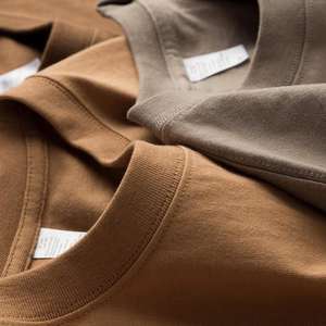 Alta calidad 100% algodón logotipo personalizado impreso hombres Regular Fit camiseta logotipo frontal microfibra transpirable secado rápido - Product Image 2