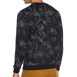 Sweat-shirt décontracté d'hiver à col rond pour homme, grande taille, tendance, en polaire respirante et écologique de haute qualité - Product Image 6