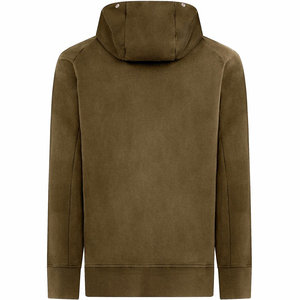 Haute qualité hommes sweat à capuche zippé pour hommes 100% coton à manches longues avec personnalisé goutte épaule fermeture éclair sweats à capuche saison d'hiver - Product Image 4