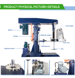 Machine de Pré-Remuage à Haute Vitesse pour Revêtement Dispersant Faarfly FDG avec Serre-Tank - Product Image 3