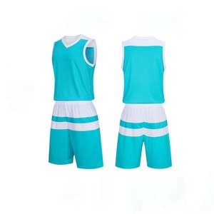 Uniforme de basket-ball unisexe personnalisé tissu à mailles respirant à séchage rapide uniforme de jeu d'entraînement imprimé - Product Image 2