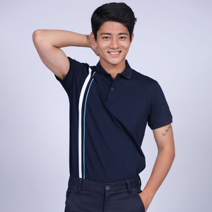 Coupe confortable hommes Polos classique Polo col 95% Polyester 5% Spandex polos haute qualité équipe uniformes vêtements de Golf - Product Image 1