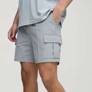 Summer Casual Wear <b>Shorts</b> <b>Mens</b> Active Wear Quick Dry Street Wear Plain Color <b>Short</b> Length Cargo <b>Shorts</b> Comfortable - Product Image 1