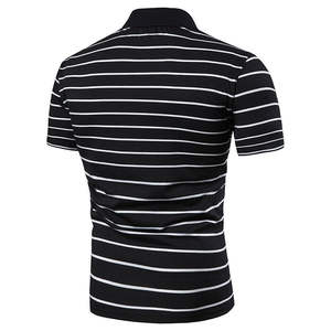 Camisas de vestir OEM/ODM para hombre, diseño de cuello alto de algodón 100 para polos con cuello de polo, camiseta Polo para hombre de talla grande - Product Image 2