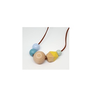 Collar de madera ecológica Fridley para mujer, artículo de regalo de fiesta, joyería de moda, el mejor collar de madera, embalaje personalizado y la mejor venta - Product Image 3