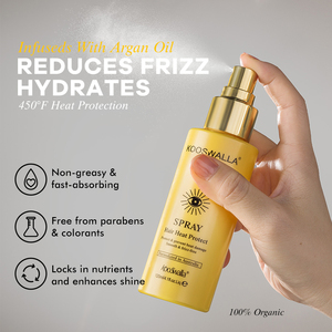 Set <span class=keywords><strong>per</strong></span> la Cura dei Capelli Senza Solfati e Siliconi a Marchio Privato: Shampoo, Balsamo, Olio, Maschera e <span class=keywords><strong>Spray</strong></span> Termoprotettivo all'Argan <span class=keywords><strong>per</strong></span> Parrucche - Product Image 5