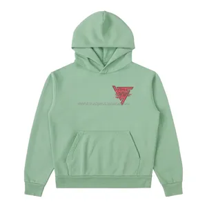 Women's <b>Hoodies</b> Sweatshirts OEM Customized Printing Plus Size Regular Fit Casual Green <b>Fleece</b> Polyester/Cotton Quick Dry <b>Hoodies</b> - Product Image 2