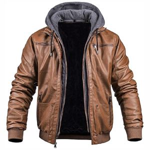 Veste en cuir à fermeture éclair décontractée pour hommes, meilleure vente, de qualité professionnelle, automne hiver, sur mesure, nouveauté 2025 - Product Image 3