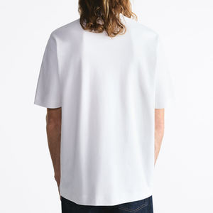 Venta al por mayor de gran tamaño camiseta superior de peso pesado liso de alta calidad 100 algodón Impresión digital camiseta para hombres ropa de calle camisas - Product Image 3