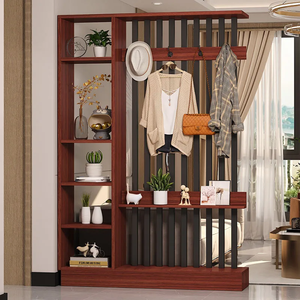 Meuble de séparation d'entrée pour salon, armoire de rangement sur pied pour petits espaces, meuble de séparation moderne et minimaliste pour l'entrée de la maison - Product Image 4