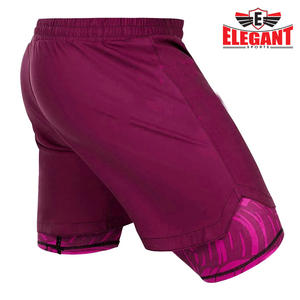 Short de gymnastique Bonne vente Haute qualité Faites votre propre nouvelle arrivée Logo de personnalisation Short d'entraînement à double couche par Elegant Sports - Product Image 5