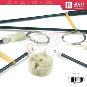 ชุดซ่อมมอเตอร์กระจกไฟฟ้า BWR676 ด้านหน้าซ้าย สำหรับรถยนต์ Megane MK2 EM0/1 ปี 2002-2009 CC Cabriolet Convertible 8201010930 - Product Image 6