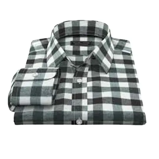 Newly Arrival Design Flannel Men Shirts with Customized Design & Size Available Shirts Manufacture in India