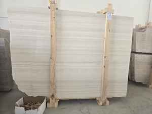 2025 serpegiante กระเบื้องปูนสีเบจสีครีมอ่อนลายเส้นใยหินปูนตัดหินอ่อนขัดด้านกระเบื้องปูพื้นและผนังดีไซน์ทันสมัยสำหรับวิลล่า - Product Image 2