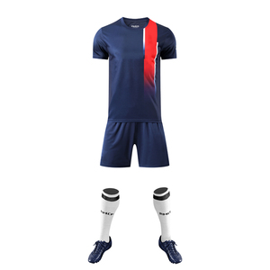 Kunden spezifisches Design & Farben Hochwertiges Fußball-Komplett set Team Schnellt rocknende Fußball uniform aus 100% Polyester - Product Image 1