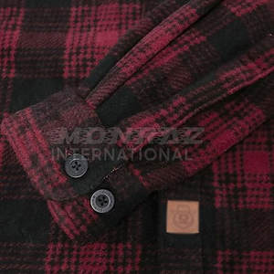 Camisa de franela de algodón 2025 de alta calidad para hombre con diseño personalizado 100%, suministro a granel con características personalizadas - Product Image 5