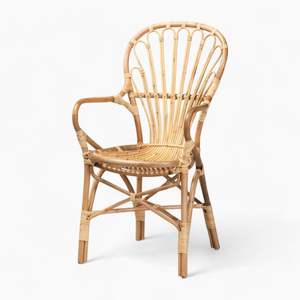 Wholesale <b>Rattan</b> <b>Dining</b> <b>Chair</b> <b>Rattan</b> Armchair Natural <b>Dining</b> <b>Chair</b> <b>Rattan</b> Wicker <b>Chair</b> for Furniture From Vietnam - Product Image 1