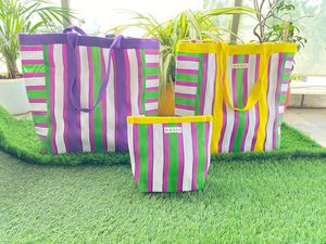 Bolsas con cremallera de polipropileno reciclado de nailon ecológico, bolsas de lavandería de plástico sostenible, modelo de suministro a granel, bolsa tejida de PP DE LA India - Product Image 4