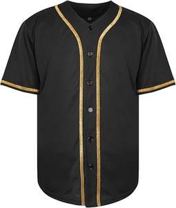 Conjunto de Uniforme de Béisbol y Sóftbol Personalizado de Alta Calidad, Transpirable, con Diseño Sublimado, Cuello en V, Tela de 360g, para Adultos - Product Image 2