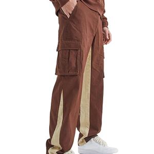 Vente en gros OEM, design personnalisé, poches latérales, léger, tendance, matière respirante, 100% polyester, jogging décontracté pour homme - Product Image 1