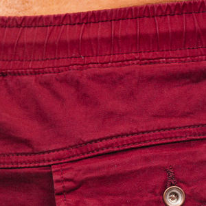 Pantalones de chándal para correr de algodón 100% para hombre, pantalones de gimnasio informales con bolsillos Cargo, ropa de descanso de lavado oscuro para uso diario - Product Image 6