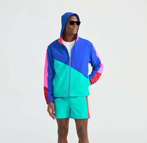 Hexaplus Industries Vente Chaude 2023 Coupe-Vent Shorts Ensemble Unisexe Nylon Veste et Shorts Ensembles Plus La Taille Coupe-Vent Survêtement - Product Image 1