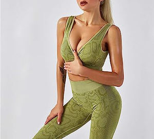 2025 Custom Logo <b>Women's</b> Workout Sets Fitness Clothing All Size Seamless Yoga Set with Bra and Shorts <b>Leggings</b> Gym 2Pcs - Product Image 4