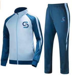Running Wear 100% Poliéster Hombres Sublimación Calentadores Sublimación ligera Chándal juvenil - Product Image 2