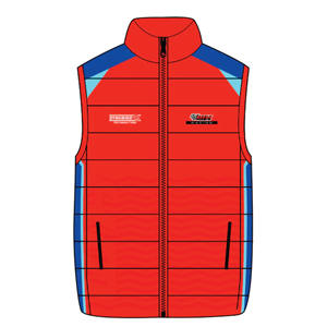 Chaleco cortavientos para hombre, personalizable, estampado por sublimación, bordado, a prueba de viento, impermeable, chaqueta sin mangas de gran tamaño, venta al por mayor - Product Image 4