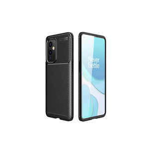 Netzy SAFA Noir Étui de protection en silicone premium pour OnePlus 9 Coque arrière fine - Product Image 1