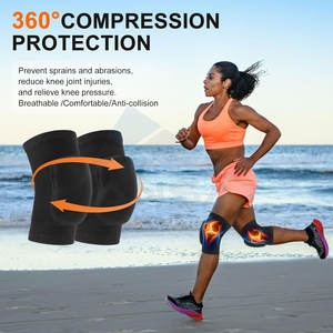 Genouillères de volley-ball pour femmes, hommes, jeunes filles et enfants, genouillère pour volley-ball, basketball, football, danse, yoga, tennis, course à pied - Product Image 4