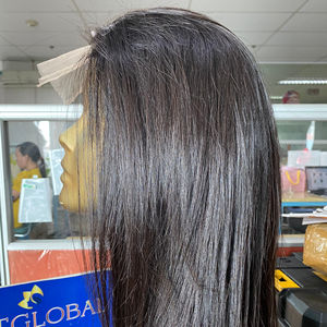 วิกผมตรงจากกัมพูชาแบบนุ่มสำหรับเครื่องจักรผมคู่ - Product Image 1