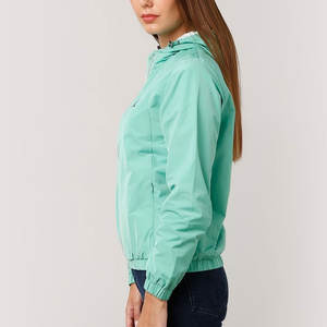 Chaqueta Cortavientos Impermeable de Moda 2025 para Mujer, Chaqueta de Lona para Exteriores de Bajo Precio con Forro de Nailon y Cuello Alto - Product Image 2