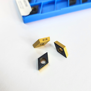 Inserto de torneado de carburo de alto rendimiento DCMT 11T304 XQ grado CA125P para acero de aleación de acero al carbono Japón Original - Product Image 1