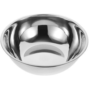 Bol de service en acier inoxydable durable et brillant, parfait pour une utilisation à long terme dans les restaurants, les maisons et les événements festifs - Product Image 5