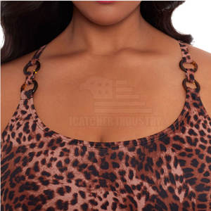 ชุดว่ายน้ำสตรีชุดว่ายน้ำผ้าโพลีเอสเตอร์ดีไซน์ตามสั่งมาใหม่ - Product Image 6