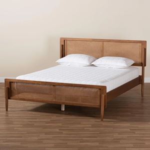 Inicio Muebles Camas Hotel Camas de madera Rattan Diván Dormitorio Villa-Ovi - Product Image 1