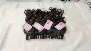 Extensión de cabello a granel de onda natural Remy Virgen del sur de la India 100 gramos Jerry Hairs - Product Image 2