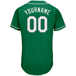 Chemise de baseball imprimée personnalisée en polyester unisexe Maillot de baseball pour hommes Dye Sublimation Maillot de baseball bon marché - Product Image 4