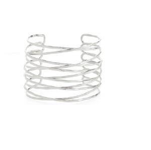Última novedad en joyería navideña de China: Brazalete de latón martillado por menos de $50 en oferta para mujer, brazalete de alambre con 1 año de garantía. - Product Image 5