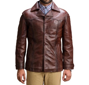 Chaquetas de Cuero para Hombre al por Mayor, Personaliza tu Propio Diseño, Chaquetas de Cuero para Exteriores con Chaqueta de Invierno, Chaquetas de Moda para Hombre 2026 - Product Image 5