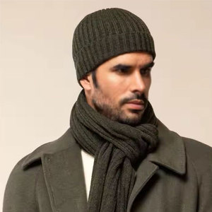 Lifestyle Comfort Hand-Knitted Adjustable Unisex Beanie <b>Hat</b> Lightweight Warm Fabric Designed for Everyday Wear Outdoor Use - Product Image 3