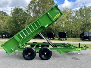 Best Heavy Duty 7X14 Tipping <b>Tractor</b> <b>Trailer</b> Hydraulic Motor Gear High 3-Year Warranty New Condition 67m Tow Bar 45km/h Max - Product Image 5
