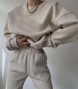 Suéter de Punto Casual para Mujer, Talla Grande, de Alta Calidad, Bordado, Antibolitas, Holgado, Cómodo, Moderno, Deportivo, para Otoño/Invierno - Product Image 3