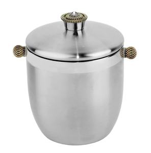 Hot Haute Qualité Premium Miroir Polonais En Acier Inoxydable Fantaisie Seau À Glace Multi Couleur Seau À Glace Unique Style Fantaisie Champagne Baignoire - Product Image 1