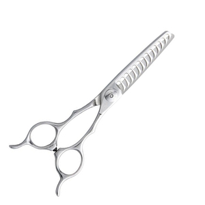 Tijeras para adelgazar el cabello de la mejor calidad, hoja recta y afilada, pulido de espejo, 28 dientes, Tijera para adelgazar el cabello de belleza de acero y Metal - Product Image 2