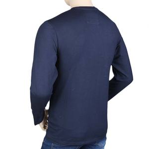 Camiseta de manga larga para hombre - Azul marino - Product Image 4