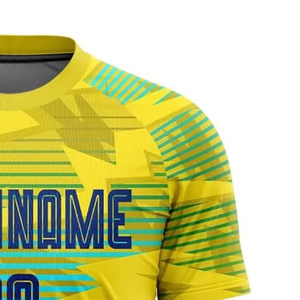 Camiseta de Fútbol para Hombre, Disponible en Todas las Tallas y Colores, Manga Corta, Tejido Elástico Transpirable, 100% Poliéster, para Amantes del Deporte - Product Image 5