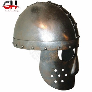18GA SCA Casque nasal normand médiéval Casque de masque de casque Viking. - Product Image 4