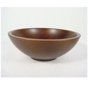 Cuenco de servicio de madera natural con acabado rústico para ensalada, sopa, comida, utensilios de cocina - Product Image 6